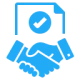 Business agreement symbol